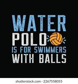 Water Polo design Swimmers With Balls Funny Water Polo svg digital printable files