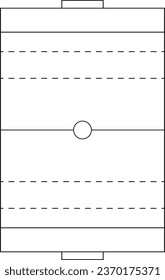 Water Polo Field for Tactic Presentation