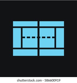 Water polo flat icon