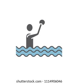 Water Polo Icon Stock Vector (Royalty Free) 1114906046 | Shutterstock