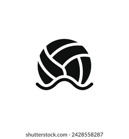 Water polo icon isolated on white background