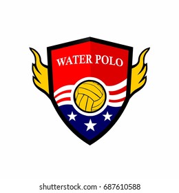 Water Polo Logo, American Logo.