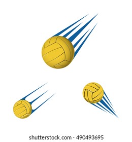 Water polo logo for the team and the cup. vector illustration