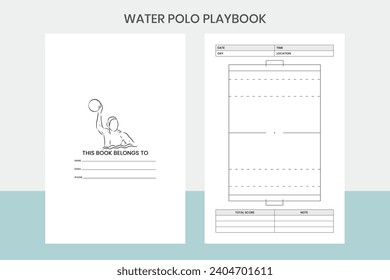 Water Polo Playbook Kdp Interior