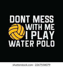 Water Polo Player Gift Funny Waterpolo Quotes svg png cutting files