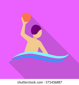 water polo purple