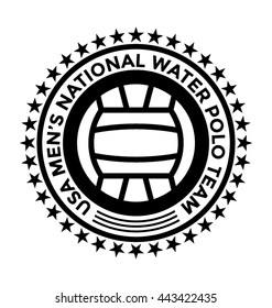 Water Polo Team Vector Icon