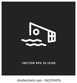 Water Polo vector icon