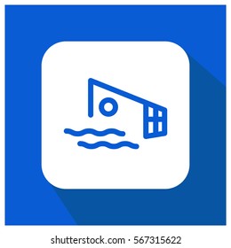 Water Polo vector icon