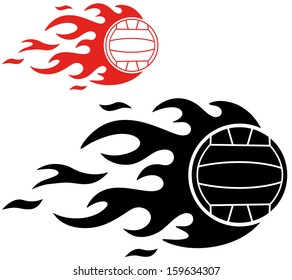 Water polo. Vector Illustration