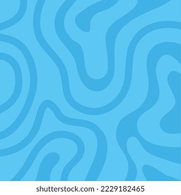 escena de fondo azul de piscina de agua