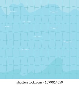 water pool design. - vector