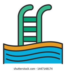 water pool icon you use your project. Real estate, property, city, home, building, house, street,