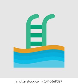 Water pool icon you use your project. Real estate, property, city, home, building, house, street,