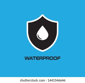 Water Proof Icon, Vector Design