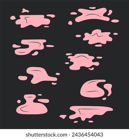 water puddle element collection set