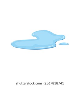 Water Puddle Vector Illustration Clipart