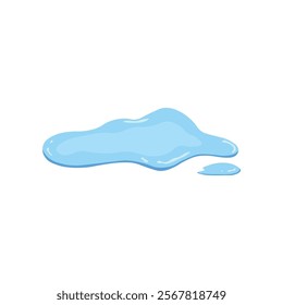 Water Puddle Vector Illustration Clipart