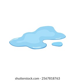 Water Puddle Vector Illustration Clipart