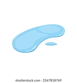 Water Puddle Vector Illustration Clipart