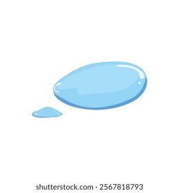 Water Puddle Vector Illustration Clipart