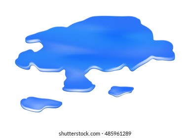 water puddle vector symbol icon design. Beautiful illustration isolated on white background
