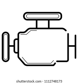 Water pump icon 