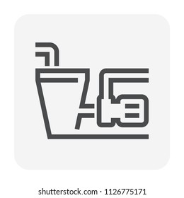 Water pump icon, 48x48 pixel perfect and editable stroke.