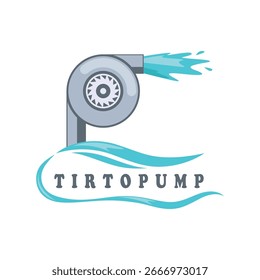 water pump logo icon vector illustration element design template 