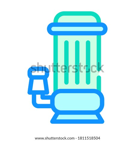 water pump tool color icon vector. water pump tool sign. isolated symbol illustration