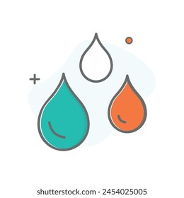 Water Purification Icon Highlighting the importance of clean water through effective purification techniques and technologies.