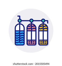 water purification icon in vector. logotype