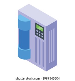 Water purification modern system icon. Isometric of Water purification modern system vector icon for web design isolated on white background