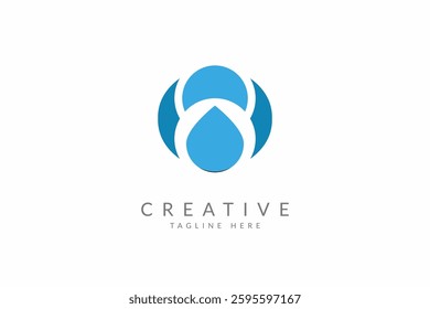 Water purifier logo design vector template. 