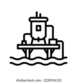 Water Quality icon vector illustration logo template isolated on white background
