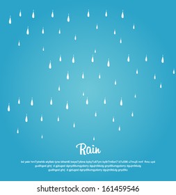 water rain pattern vector 