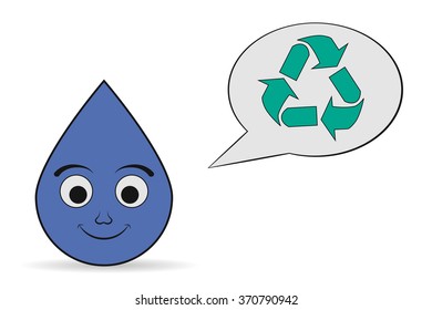 water recycling icon