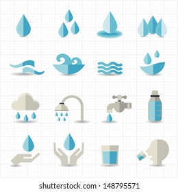 Water related icons