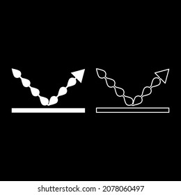 Water resistance symbol waterproof impermeable liquid drops resistant droplets protection icon white color vector illustration flat style simple image set