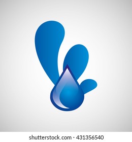 water resource icon design 