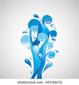 water resource icon design 