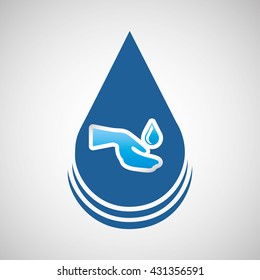 water resource icon design 