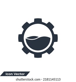 water resource icon logo vector illustration. Natural resources symbol template for graphic and web design collection