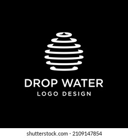 PLANTILLA DE DISEÑO DE LOGOTIPO DE AGUA REDUCIDA