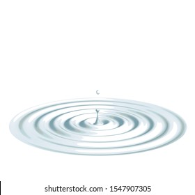 雨 波紋 のイラスト素材 画像 ベクター画像 Shutterstock