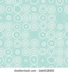 water ripples seamless vector pastel blue pattern