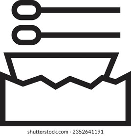 Water River Sport Outline Icon