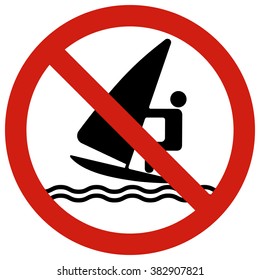 Water Safety no swimming sailing canoeing yacthing prohibition stickers & signs 