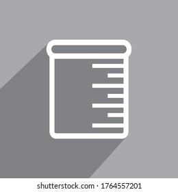 icono de escala de agua, vector de icono médico