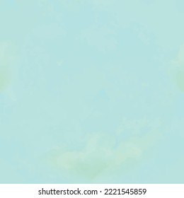 Water Seamless Ocean. Green Ocean Background. Sea Seamless Background. Light Seamless Background. Blue Art Paint. Water Pastel Pattern. Green Watercolor Abstract Ocean. Sea Subtle Vector Painting.